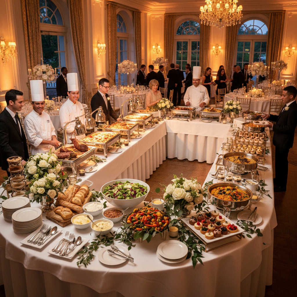 קייטרינג חלבי לחתונה – טעמים טבעוניים וטעימים