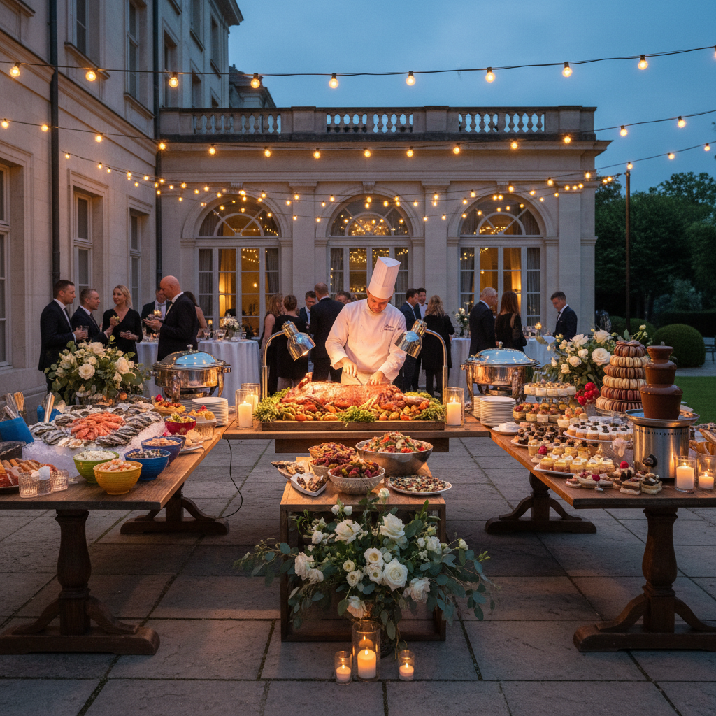 שולחן שף מעוצב בבאר יעקב – אירוע עם נגיעות מקצועיות