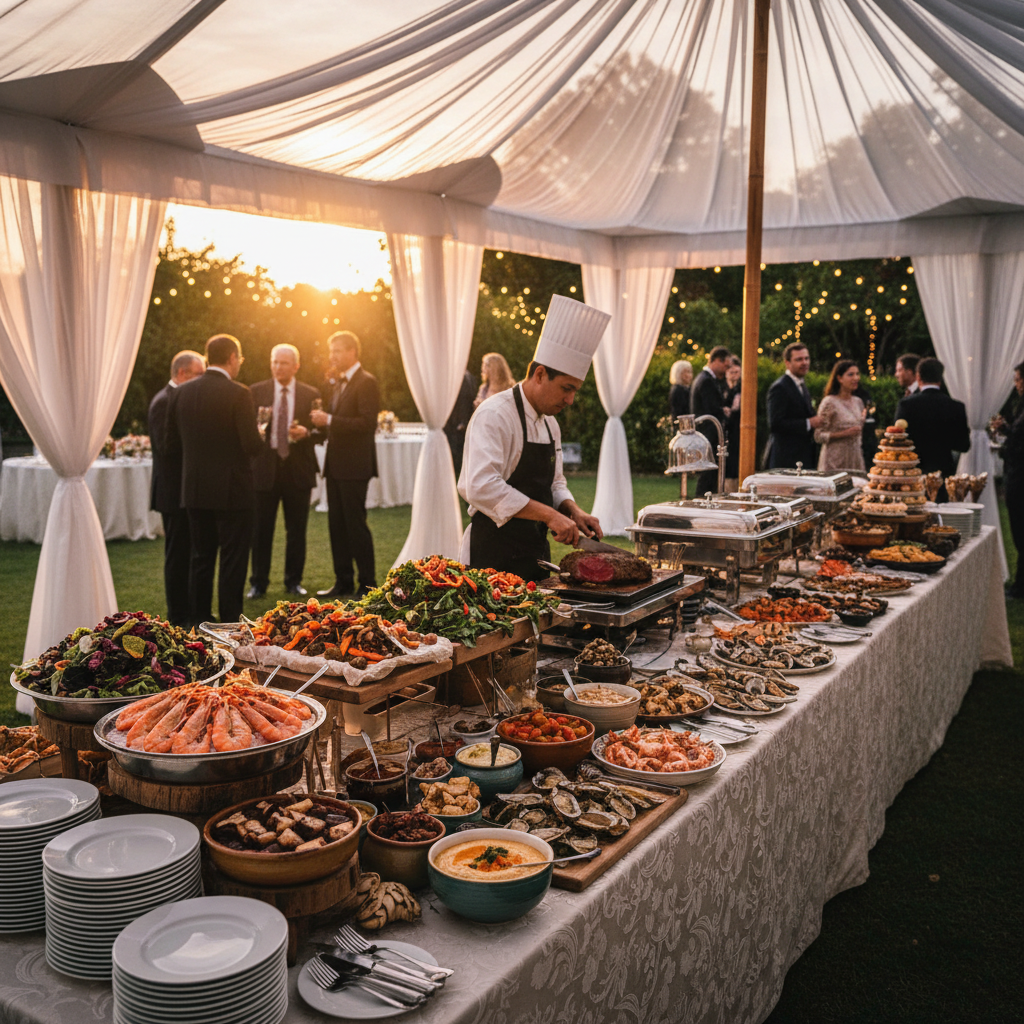 שולחן שף מעוצב בבת ים – חוויה קולינרית מותאמת